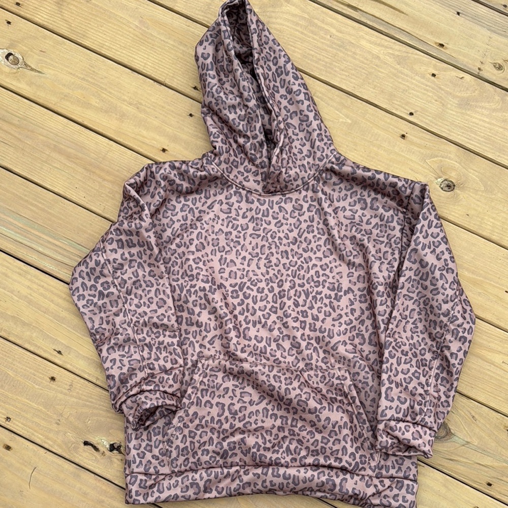 Leopard Print Hoodie